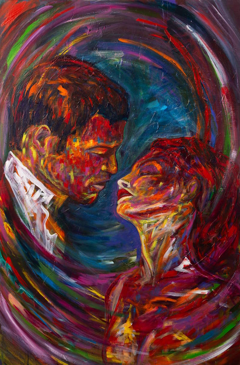 The Kiss - Fine Art Print